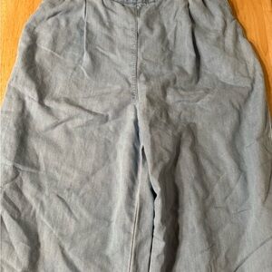 H&M Light blue Wide-Leg Pants size 2